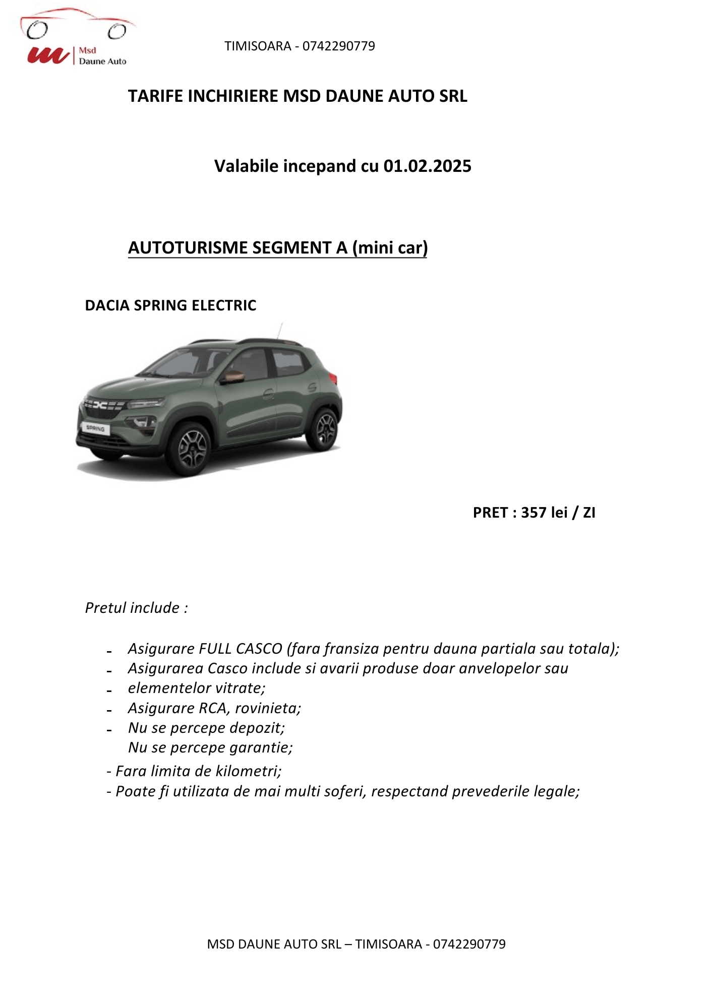 tarife msd daune auto 1