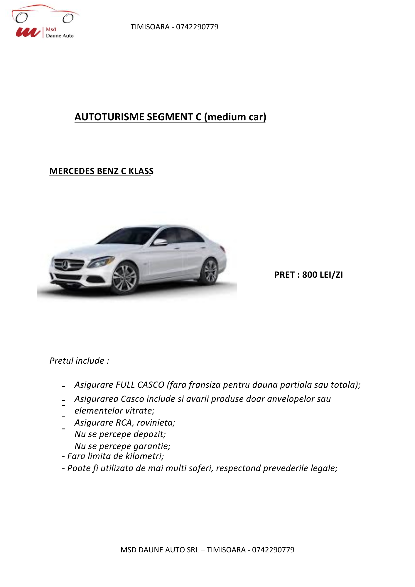 tarife msd daune auto 1